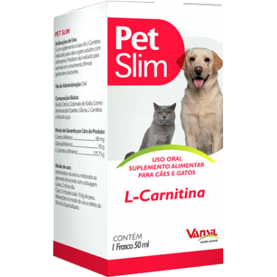 Suplemento Alimentar Pet Slim - 50mL