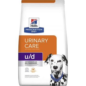 Ração Hills Prescription U/D Cuidado Urinário Cães Adultos - 3,8kg