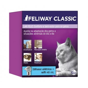 Feliway Classic Ceva Difusor Elétrico + Refil