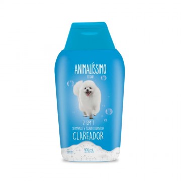 Shampoo Clareador Animalíssimo para Cães - 500mL