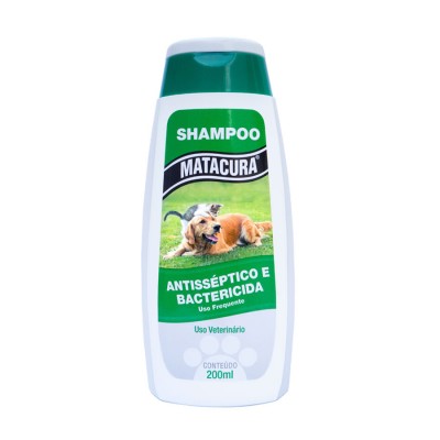 Shampoo Antisséptico Matacura para Cães e Gatos - 200ml