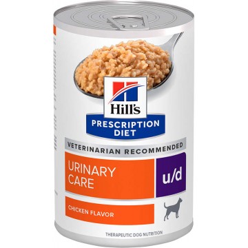 Ração Úmida Hills Prescription Diet Lata U/D Cuidado Urinário Cães Adultos - 370g