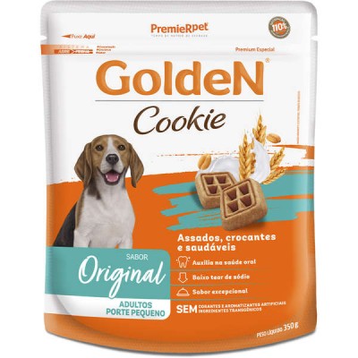 Biscoito Golden Cookie para Cães Adultos de Raças Pequenas - 350g