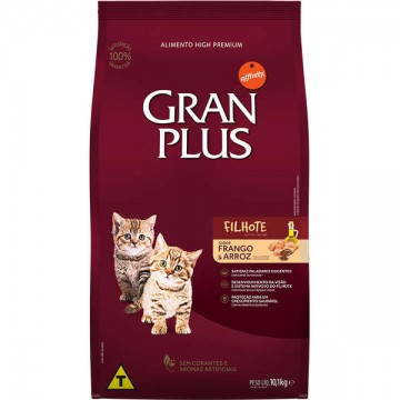 Ração a Granel GranPlus para Gatos Filhotes Sabor Frango e Arroz - 1kg