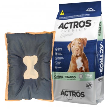 Ração Actros Power Training Cães Filhotes - 15kg + Caminha de Brinde