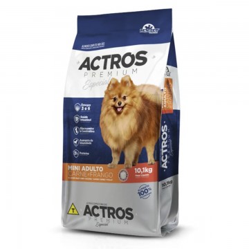 Ração Actros Premium Especial Cães Raças Pequenas Carne e Frango - 1kg