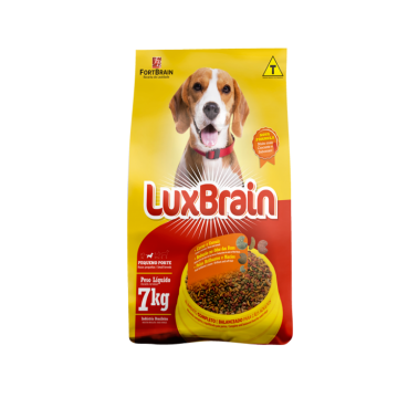 Ração Lux Brain para Cães Adultos de Raças Pequenas - 7kg