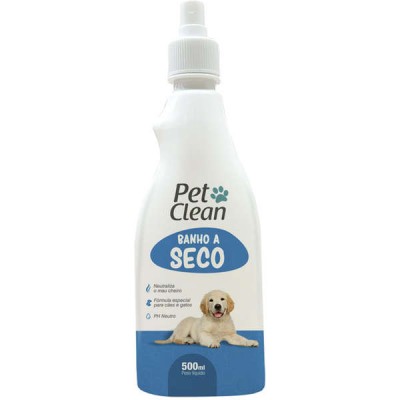 Banho a Seco Pet Clean para Cães e Gatos - 500 mL