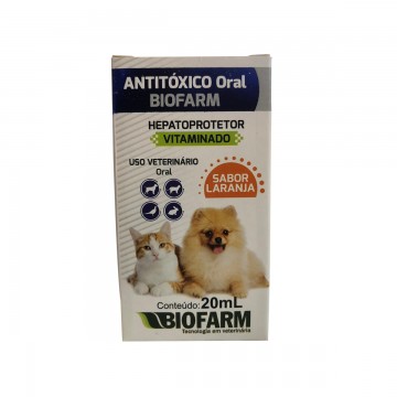 Antitóxico Oral BioFarm Hepatoprotetor Vitaminico - 20ml