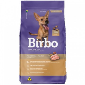 Ração Birbo Cães Frango - Pague 15kg, Leve 16,5kg + Bifinho de Brinde