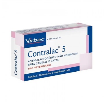Antigalactogênico Virbac Contralac 5
