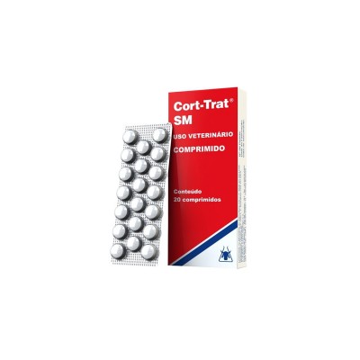 Anti-Inflamatório Cort-Trat SM - 20 Comprimidos