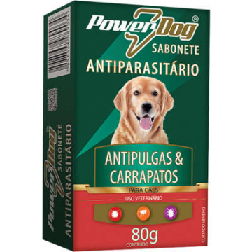 Sabonete Powerdog Antipulgas e Carrapatos - 80g