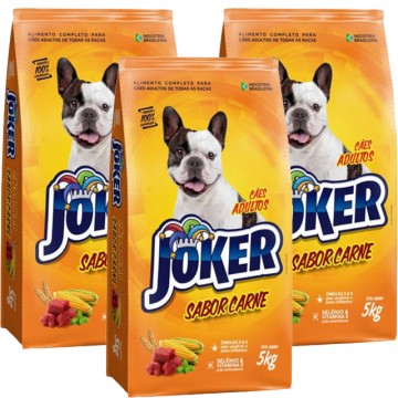 Ração Joker para Cães de Todas as Raças - 15kg