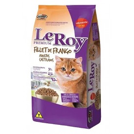 Ração Leroy Premium Gatos Castrados Fillet de Frango - 10,1kg