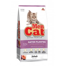 Ração MenCat Super Premium Gatos Filhotes - 10,1kg + Areia de Brinde