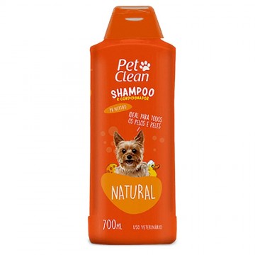 Shampoo e Condicionador Pet Clean 2 em 1 Natural - 700 mL