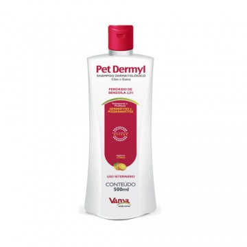 Shampoo Dermatológico Pet Dermyl Vansil - 300mL