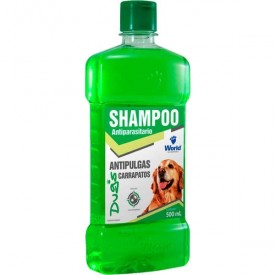 Shampoo Antipulgas e Carrapatos para Cães World Veterinária Dug's - 500ml