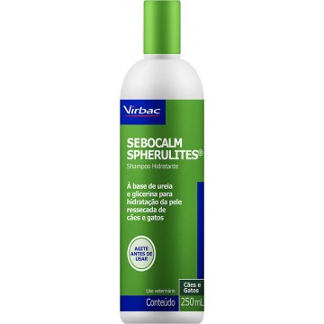 Shampoo Virbac Sebocalm Spherulites para Seborreia - 250mL