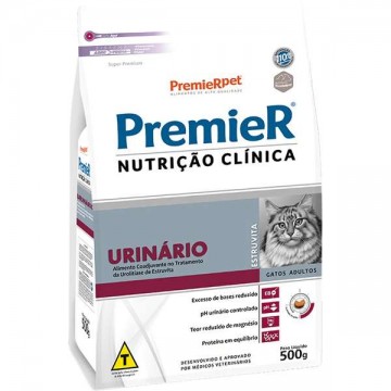 Ração Premier Nutrição Clínica Urinário para Gatos Adultos - 500g